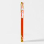 Liefde en Goud Abstract 3D Rainbowart iPhone Hoesje (Linkerkant)