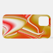Liefde en Goud Abstract 3D Rainbowart iPhone Hoesje (Achterkant horizontaal)