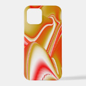 Liefde en Goud Abstract 3D Rainbowart iPhone Hoesje (Achterkant)