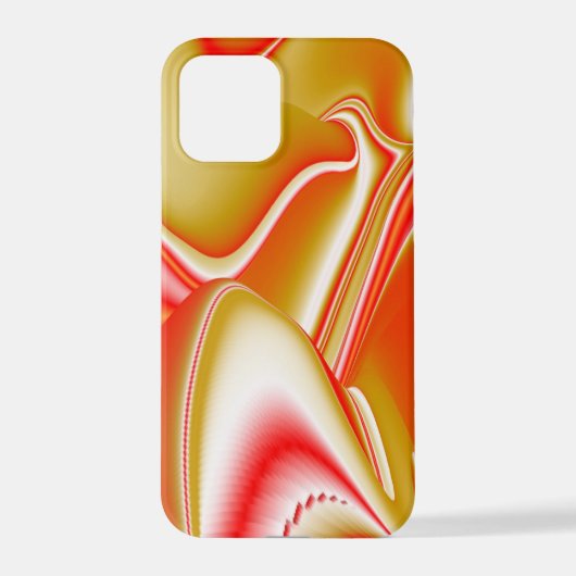 Liefde en Goud Abstract 3D Rainbowart iPhone Hoesje (Achterkant)