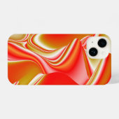 Liefde en Goud Abstract 3D Rainbowart iPhone Hoesje (Achterkant horizontaal)