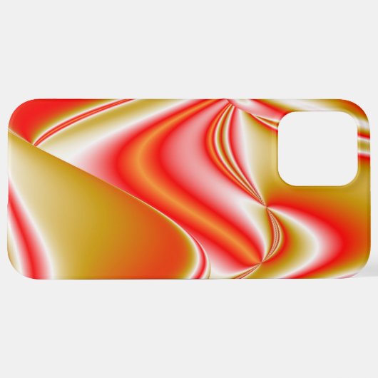 Liefde en Goud Abstract 3D Rainbowart iPhone Hoesje (Achterkant horizontaal)