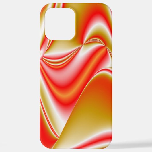 Liefde en Goud Abstract 3D Rainbowart iPhone Hoesje (Achterkant)
