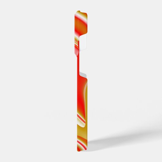 Liefde en Goud Abstract 3D Rainbowart iPhone Hoesje (Linkerkant)