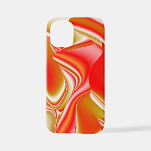 Liefde en Goud Abstract 3D Rainbowart iPhone Hoesje (Achterkant)