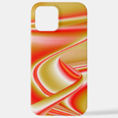 Liefde en Goud Abstract 3D Rainbowart iPhone Hoesje (Achterkant)