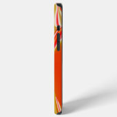 Liefde en Goud Abstract 3D Rainbowart iPhone Hoesje (Linkerkant)