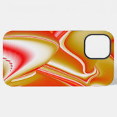 Liefde en Goud Abstract 3D Rainbowart iPhone Hoesje (Achterkant horizontaal)