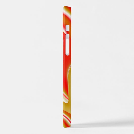 Liefde en Goud Abstract 3D Rainbowart iPhone Hoesje (Linkerkant)