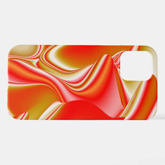 Liefde en Goud Abstract 3D Rainbowart iPhone Hoesje (Achterkant horizontaal)