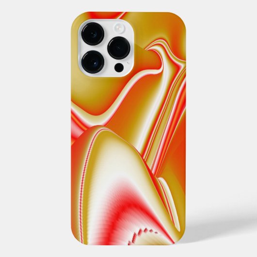Liefde en Goud Abstract 3D Rainbowart iPhone Hoesje (Achterkant)