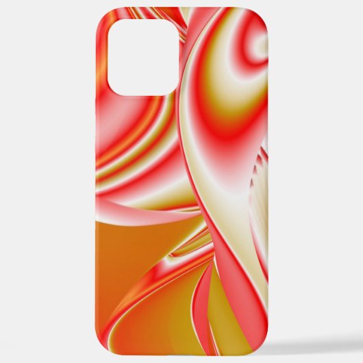 Liefde en Goud Abstract 3D Rainbowart iPhone Hoesje (Achterkant)