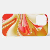 Liefde en Goud Abstract 3D Rainbowart iPhone Hoesje (Achterkant horizontaal)