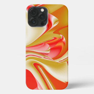 Liefde en Goud Abstract 3D Rainbowart iPhone 13 Pro Max Hoesje