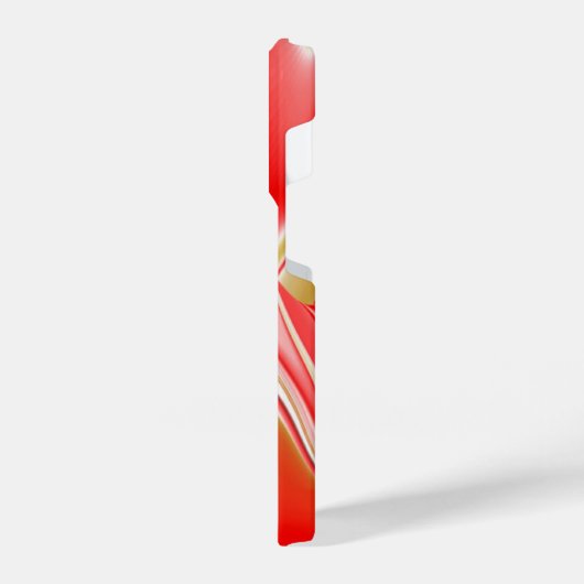 Liefde en Goud Abstract 3D Rainbowart iPhone Hoesje (Linkerkant)