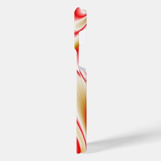 Liefde en Goud Abstract 3D Rainbowart iPhone Hoesje (Linkerkant)