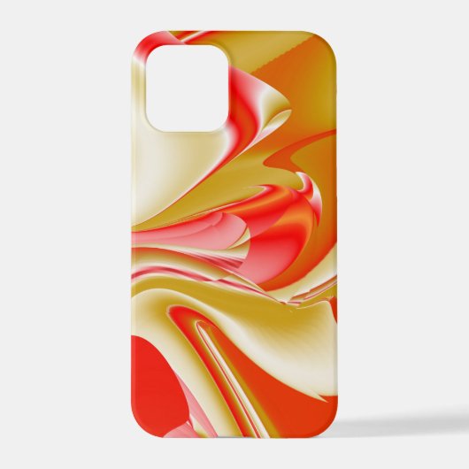 Liefde en Goud Abstract 3D Rainbowart iPhone Hoesje (Achterkant)