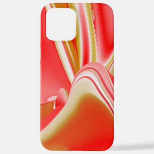Liefde en Goud Abstract 3D Rainbowart iPhone 12 Pro Max Hoesje