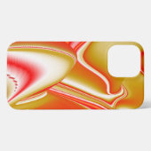 Liefde en Goud Abstract 3D Rainbowart iPhone Hoesje (Achterkant horizontaal)