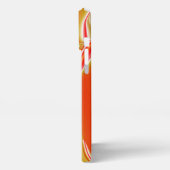 Liefde en Goud Abstract 3D Rainbowart iPhone Hoesje (Linkerkant)