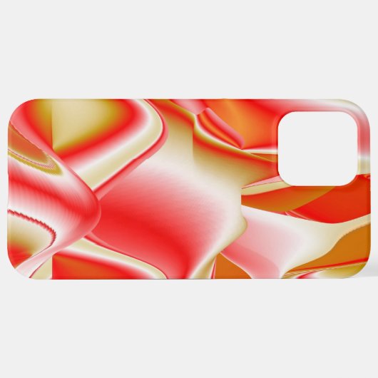 Liefde en Goud Abstract 3D Rainbowart iPhone Hoesje (Achterkant horizontaal)
