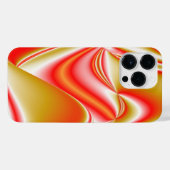 Liefde en Goud Abstract 3D Rainbowart iPhone Hoesje (Achterkant horizontaal)