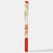 Liefde en Goud Abstract 3D Rainbowart iPhone Hoesje (Rechterkant)