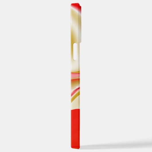 Liefde en Goud Abstract 3D Rainbowart iPhone Hoesje (Rechterkant)