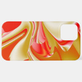 Liefde en Goud Abstract 3D Rainbowart iPhone Hoesje (Achterkant horizontaal)