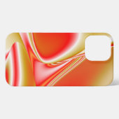 Liefde en Goud Abstract 3D Rainbowart iPhone Hoesje (Achterkant horizontaal)
