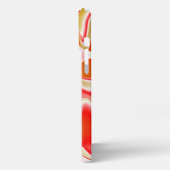 Liefde en Goud Abstract 3D Rainbowart iPhone Hoesje (Linkerkant)