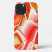 Liefde en Goud Abstract 3D Rainbowart iPhone Hoesje (Achterkant)