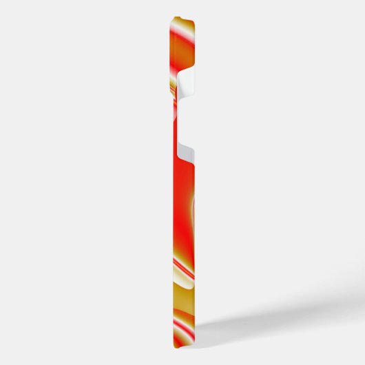 Liefde en Goud Abstract 3D Rainbowart iPhone Hoesje (Linkerkant)