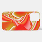 Liefde en Goud Abstract 3D Rainbowart iPhone Hoesje (Achterkant horizontaal)