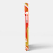 Liefde en Goud Abstract 3D Rainbowart iPhone Hoesje (Linkerkant)