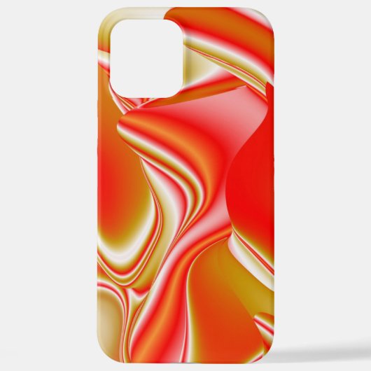 Liefde en Goud Abstract 3D Rainbowart iPhone Hoesje (Achterkant)