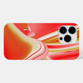 Liefde en Goud Abstract 3D Rainbowart iPhone Hoesje (Achterkant horizontaal)