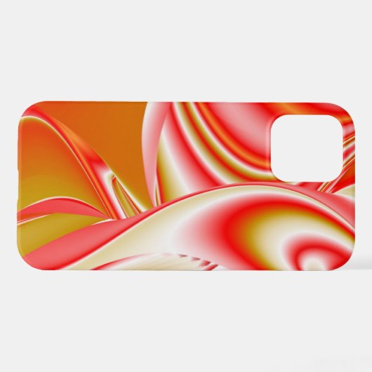 Liefde en Goud Abstract 3D Rainbowart iPhone Hoesje (Achterkant horizontaal)