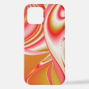 Liefde en Goud Abstract 3D Rainbowart iPhone 12 Hoesje