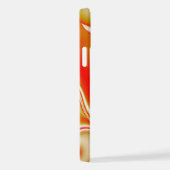 Liefde en Goud Abstract 3D Rainbowart iPhone Hoesje (Rechterkant)