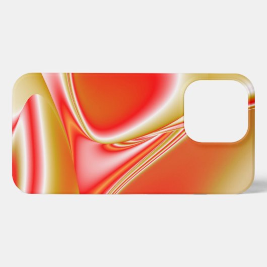 Liefde en Goud Abstract 3D Rainbowart iPhone Hoesje (Achterkant horizontaal)