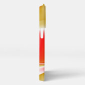 Liefde en Goud Abstract 3D Rainbowart iPhone Hoesje (Rechterkant)