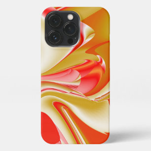 Liefde en Goud Abstract 3D Rainbowart iPhone 13 Pro Hoesje