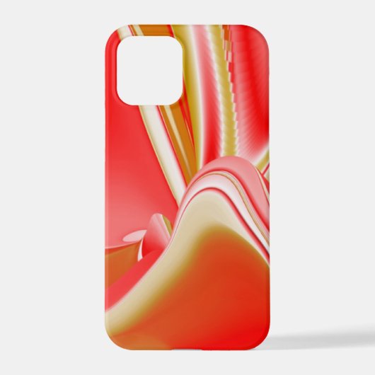Liefde en Goud Abstract 3D Rainbowart iPhone Hoesje (Achterkant)