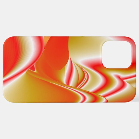 Liefde en Goud Abstract 3D Rainbowart iPhone Hoesje (Achterkant horizontaal)