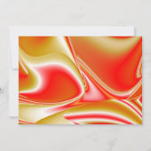 Liefde en Goud Abstract 3D Rainbowart Kaart (Voorkant)
