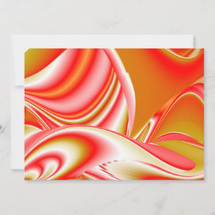 Liefde en Goud Abstract 3D Rainbowart Kaart