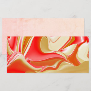 Liefde en Goud Abstract 3D Rainbowart Kaart