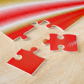 Liefde en Goud Abstract 3D Rainbowart Legpuzzel (Zijkant)