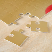 Liefde en Goud Abstract 3D Rainbowart Legpuzzel (Zijkant)